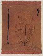 Paul Klee Remarks concerning a plant Germany oil painting artist